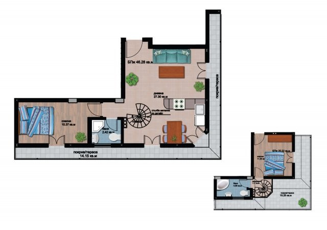 Apartments - Varna Center 3