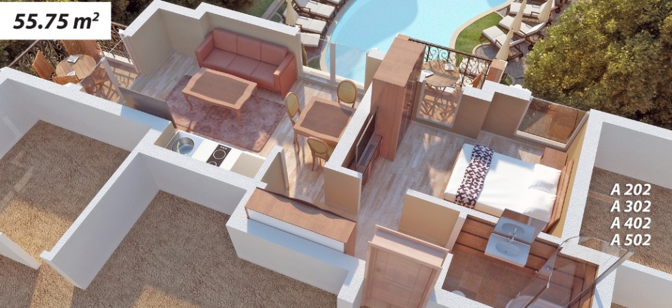 Квартиры в комплексе Riviera Garden в Равде, Болгария