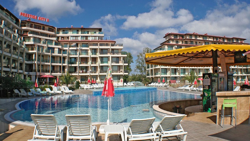 Квартиры в комплексе Prestige City 2 курорта Приморско, Болгария